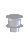 Tregahaube 130 mm Dachdurchfhrung fr TTulpe Indoor B-14 | Propangasdurchlauferhitzer.de